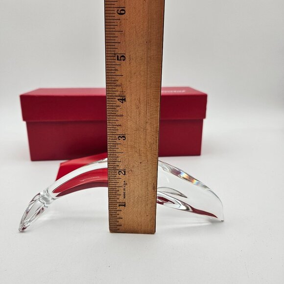 Baccarat Crystal Dolphin 6.5" Boxed - Picture 5 of 7